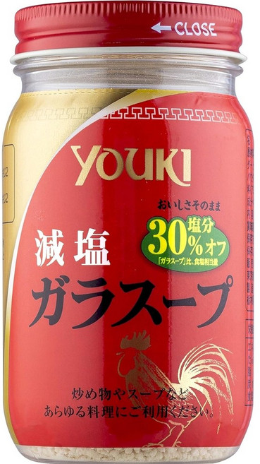 youki 저염 치킨스톡 토리가라스프 110g 일본 조미료 다시육수, 1개, 1개