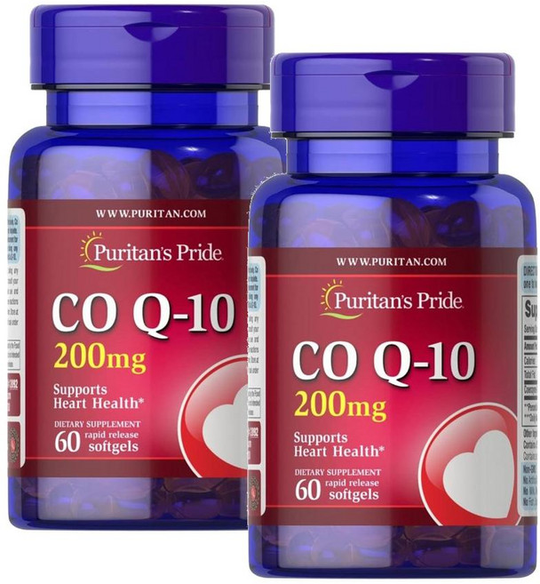 퓨리탄프라이드 코큐텐 200mg 소프트젤, 60정, 2개