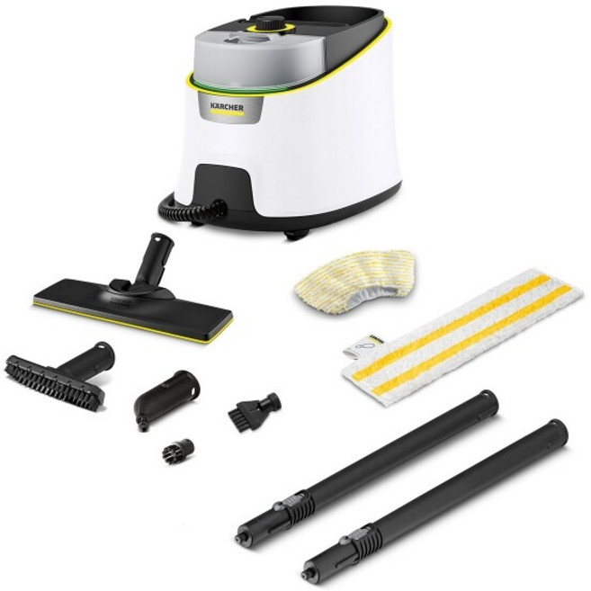 [본사] 카처 SC4 Deluxe 스팀청소기 바이러스 살균청소 소독 고온스팀