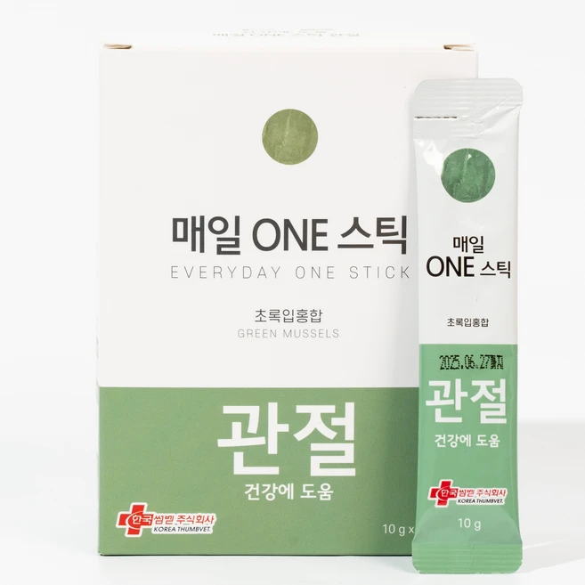 매일ONE스틱 매일원스틱 강아지 고양이 기능성 종합 영양제 프로바이오틱스, 1개, 뼈/관절강화, 30회분 - 쿠팡
