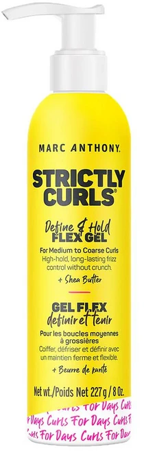 Strictly Curls Define Hold Flex Gel 8oz by Marc Anthony스트릭틀리 컬스 디파인 앤드 홀드 플렉스 젤 8온스 (마크 앤서니), Strictly Curls Define Hold Fle, 1, 227g - 쿠팡