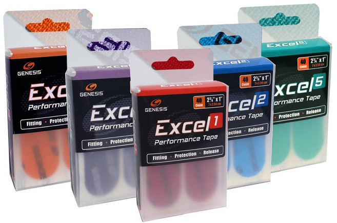 제네시스 엑셀 볼링엄지테이프 타이밍테잎 프리컷 볼링용품, 레드