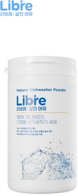 리브레 식기세척기 전용 세제 1kg 엘지 삼성 SK LG 세척기 호환, 1개