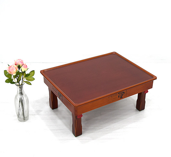 남원춘향공방 남원 접이식 밥상 교자상 원형상 사각상 찻상 다과상, 사각 유전 2호 51x39