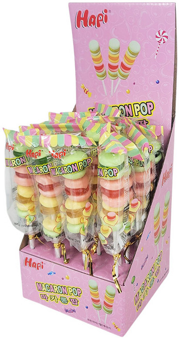 마카롱팝 스틱젤리, 1개, 580g
