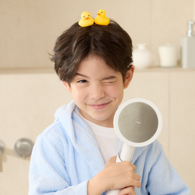 닥터피엘 맥스 샤워헤드, 화이트, 1개