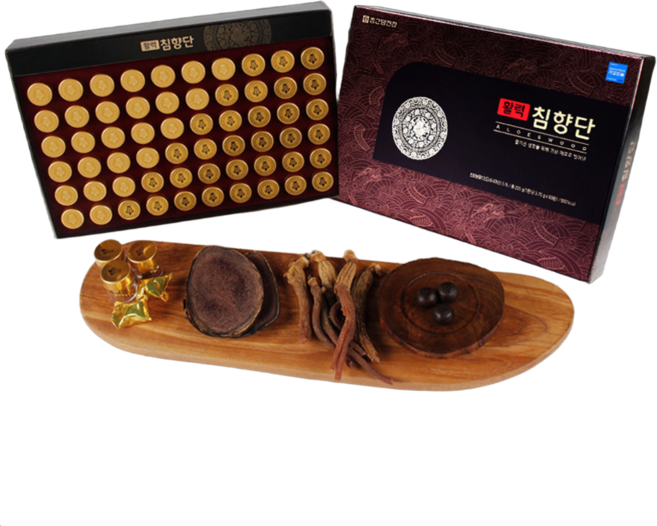 종근당건강 활력 침향단 60환 상자 + 쇼핑백, 1박스, 225g