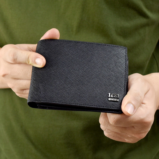 1881 真皮短夾 防刮設計加長版皮夾 NWA15