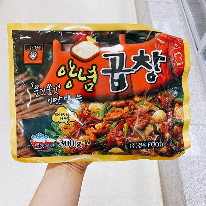 그린쉘 양념 곱창, 1개, 300g