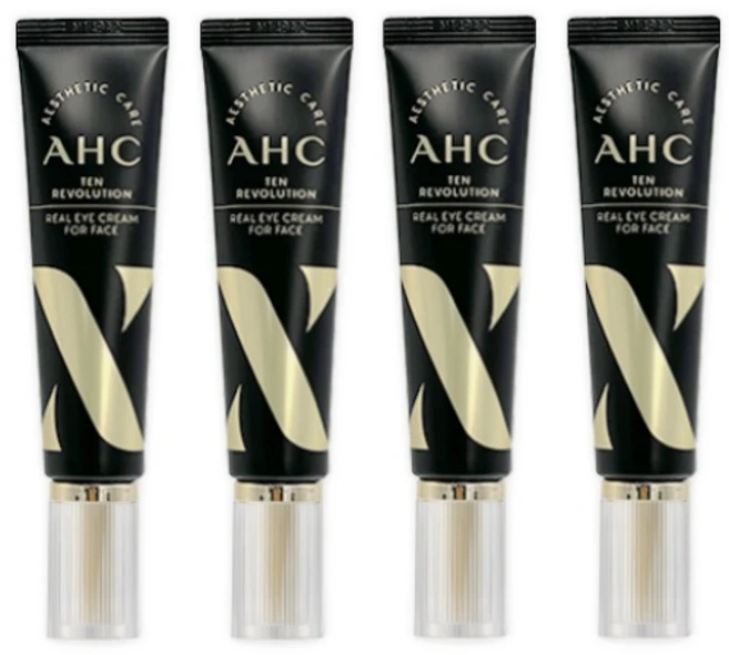 AHC 텐 레볼루션 리얼 아이크림 포 페이스 30ml 4개 - 쿠팡