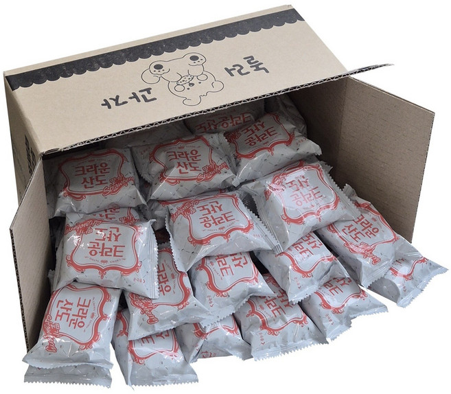 [영희네] 크라운 상큼한 크라운산도 딸기 대용량 어린이집간식, 31개