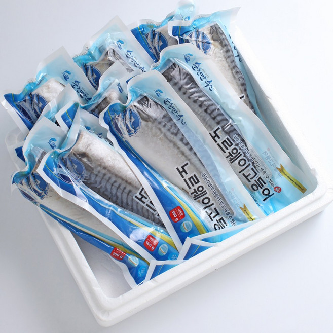 특대 프리미엄 노르웨이 고등어 1kg 사이즈비교필수, 1개, 노르웨이고등어 1kg(7팩/팩당140g)