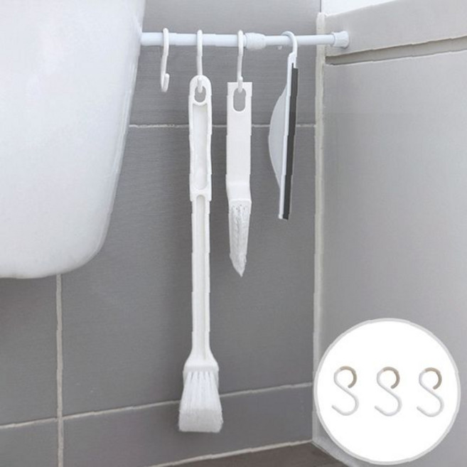세밀모 틈새 브러시 욕실 변기 타일 모서리 구석 깨끗한 청소, 1개