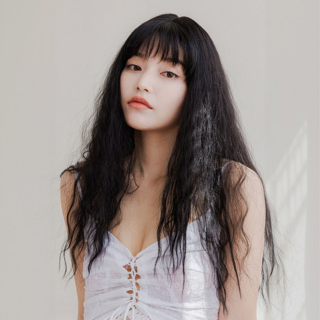 클립스 통가발 수제가발 롱웨이브 히피펌 젤리펌 쥬디, 내츄럴 브라운(Natural Brown), 1개