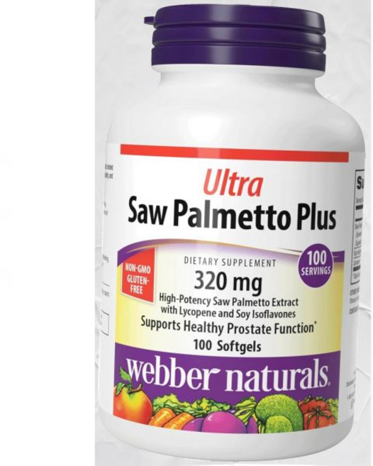 캐나다 제품 웨버 내추럴스 울트라 소 팔메토 플러스 320mg 소프트젤당 건강한 기능 지원 라이코펜 함유 건강 보조제 100개 소프트젤 Webber Naturals, 캐나다 제품 웨버 내추럴스 울트라 소 팔메토 플러스 3, 1개