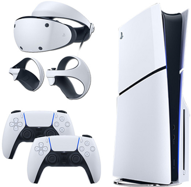 PS5 플레이스테이션5 디스크 에디션 +컨트롤러 2개+ VR2 풀세트., 단품