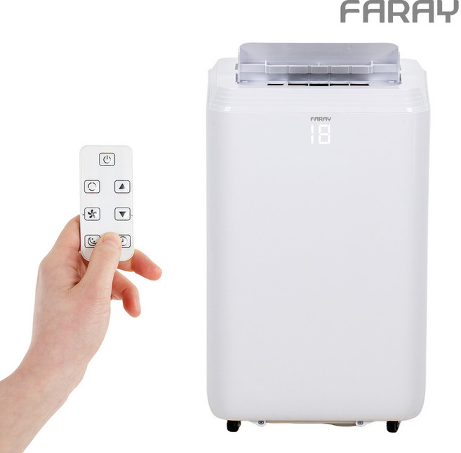 화레이이동식에어컨 FPC-13000P 원룸에어컨 가정용이동식에어컨 컨테이너에어컨 자바라타입 창문키트포함