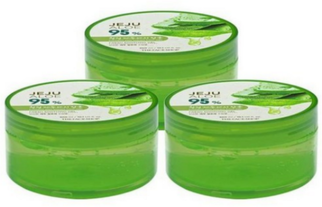 더페이스샵 알로에 수딩젤, 3개, 300ml