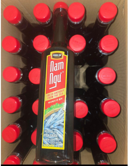 친수 남늑 베트남 피쉬소스, 500ml, 24개