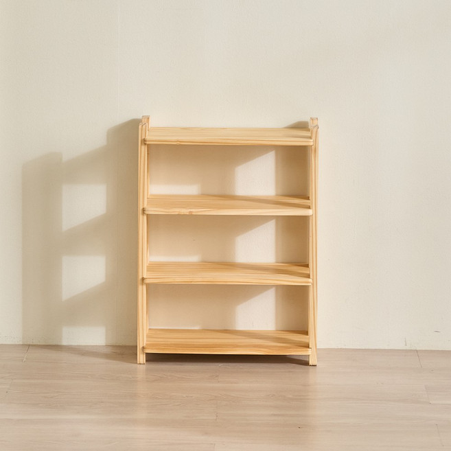 예다움 유아 신발장 아기 신발정리대 신발선반 4단 와이드, 6.아기신발장 2단 400_A8571, 내추럴, 2단