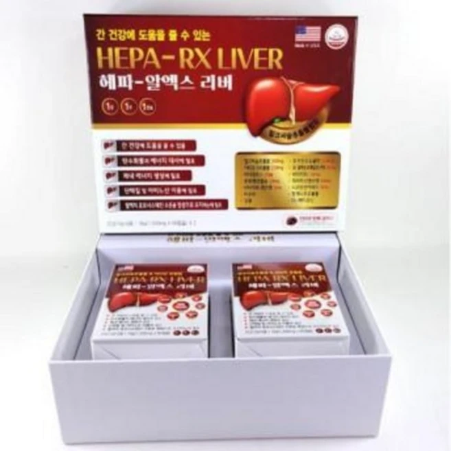 [D.S] 헤파 알엑스 리버 4개월분 (HEPA-RX LIVER) 120캡슐, 1개, 120정 - 쿠팡
