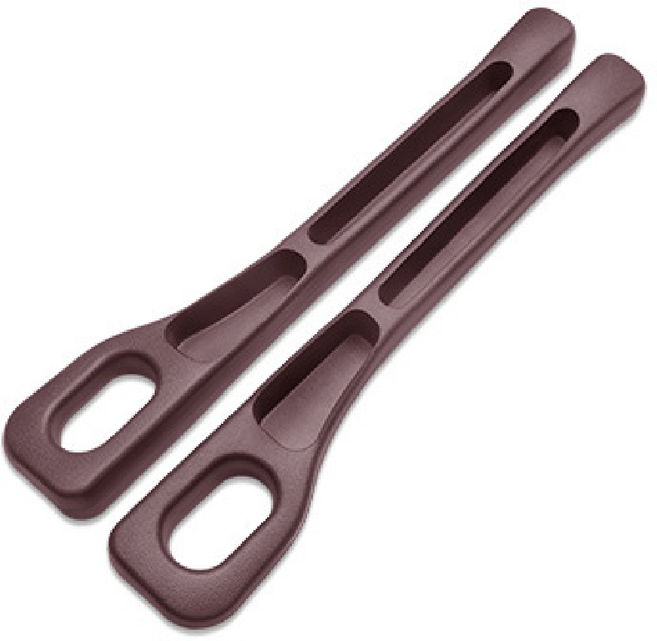 슈벤트 전차종 호환 빈틈없이 수납 차량 틈새쿠션, 2개, 브라운