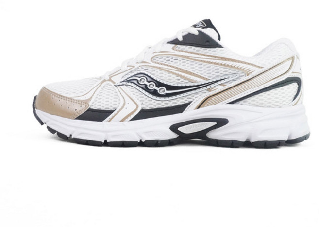 Saucony Ride Millennium 男 運動休閒鞋 輕量 復古 Y2K 白金