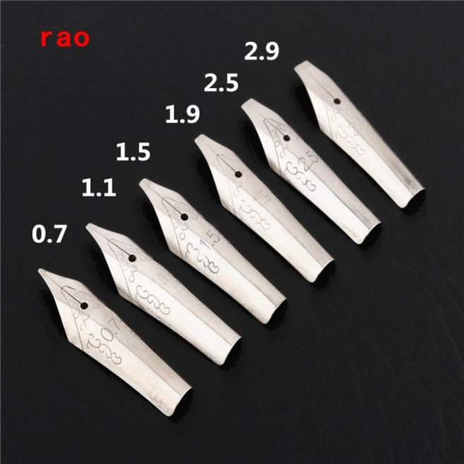 범용 만년필 고품질 03 Iraurita 팁 펜촉 모든 유사한 가능, 02 1.1mm-1pcs