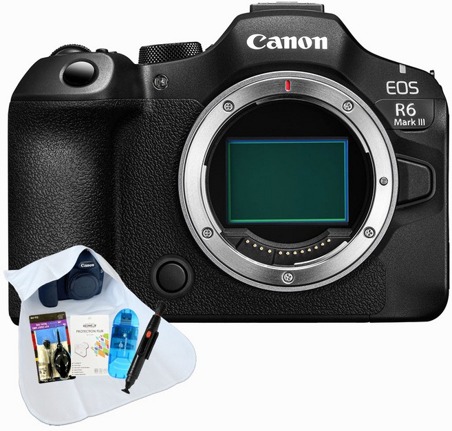 [포토리뷰이벤트] 캐논 EOS R6 Mark III / 입문용 패키지 (렌즈 클리닝펜+포켓융+SD리더기+보호필름+청소키트)