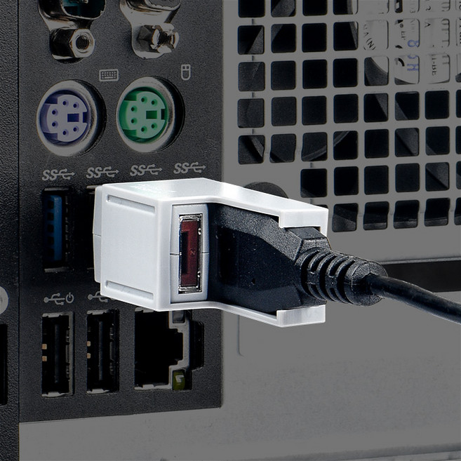 스마트키퍼 USB 케이블 락 차단 잠금 장치 시스템 물리보안 LK03, 브라운(BN), USB 케이블락 1개, 1개, LK03BN
