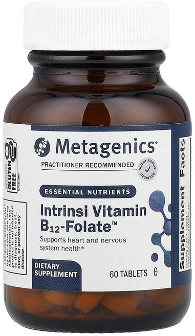 Metagenics Intrinsi Vitamin B12-Folate™ 60정 Metagenics (메타제닉스), Metagenics, Intrinsi Vitamin B, 1개 - 쿠팡