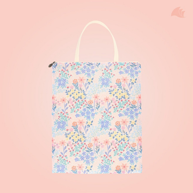 스윗스윔 풀 프린팅 메쉬 백, 스프링가든