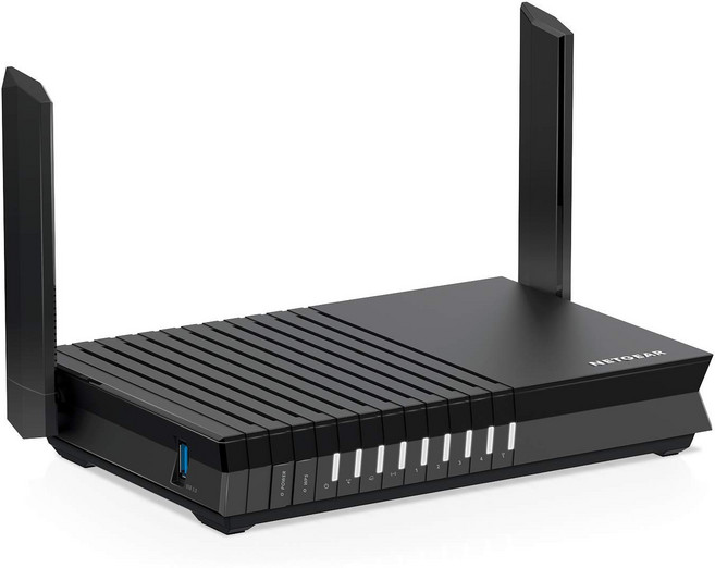 NETGEAR WiFi 라우터 무선 LAN 11ax(Wi-Fi6) AX1800 [iPhone 1111 Pro Max 대응] 4 스트림 속도 1200M+574Mbps RAX20, 1개