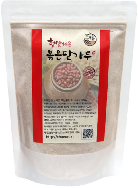 [햇살채운] 볶은 팥가루, 300g, 2개
