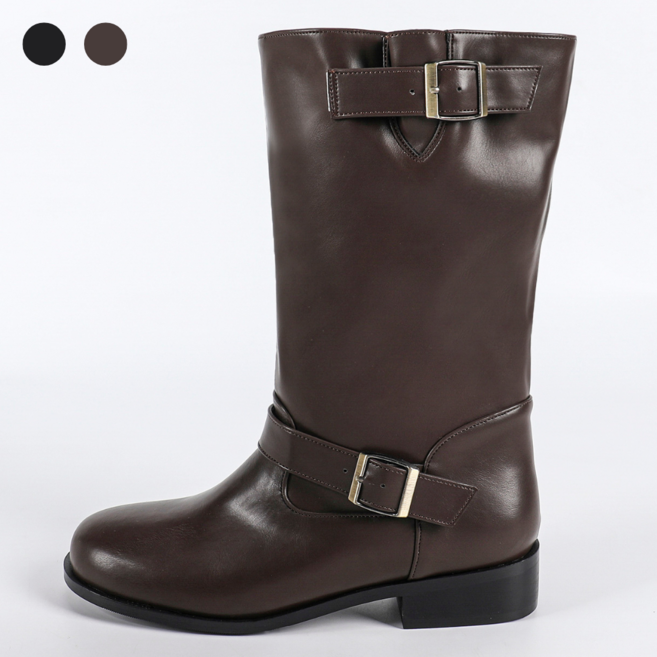 페조 여성 롱부츠 미들부츠 버클 밴드 PZBTLT 888-23