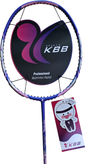 인앤아웃 배드민턴 KBB 베로 픽시 W 여성용 초경량 배드민턴 라켓 초심자 중급자 상급자 1+1