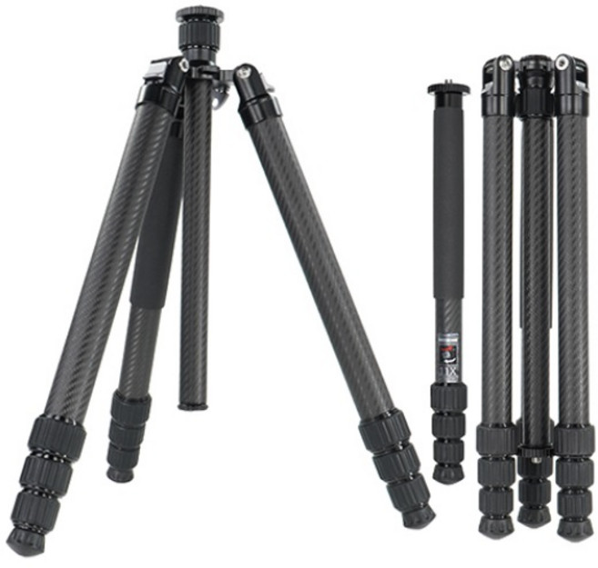 호루스벤누 FX-GK36-R 스피드락 프리미엄 카본삼각대, 1개