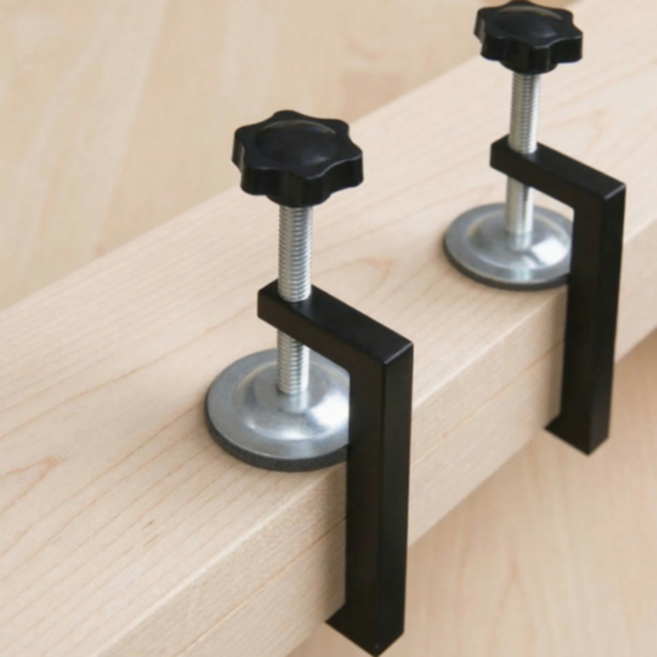 지구원 목공 고정 가구 제작 G형 클램프 크램프, 2개