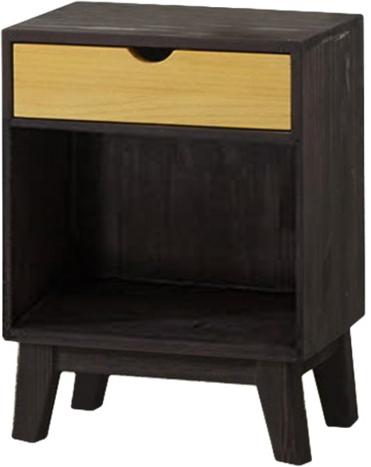 보네르퍼니처 원목협탁 침대협탁 보조협탁 미니협탁 서랍형, 보네르원목협탁A형초코