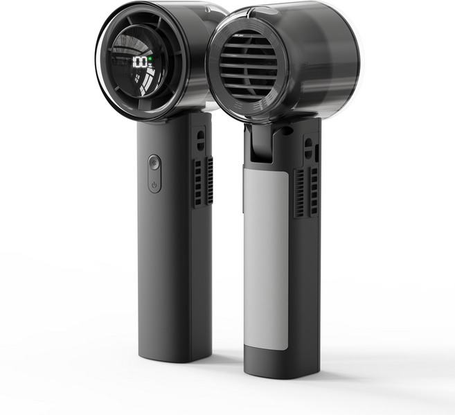 오브셀 프리미엄 초강력 급속 냉각 휴대용 선풍기 SDOB-100, 메탈 블랙, SDOB-100MB