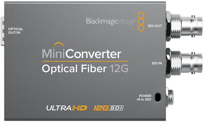 Blackmagic Design 컨버터 Mini Converter Optical Fiber 12G CONVMOF12G, 01 Optical Fiber 12G_02 2Pcs
