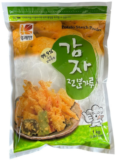 감자전분(뚜레반 1K)X10, 10개, 1kg