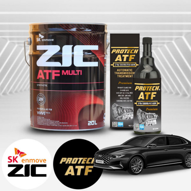 그랜저 IG(2020) 3.3 가솔린 지크 ATF 멀티 미션오일 20L+프로텍 미션보호제