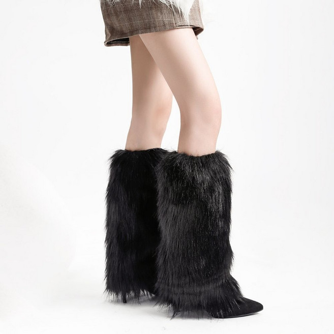 위즈플러스샵 다리퍼워머 퍼 레그워머 발토시