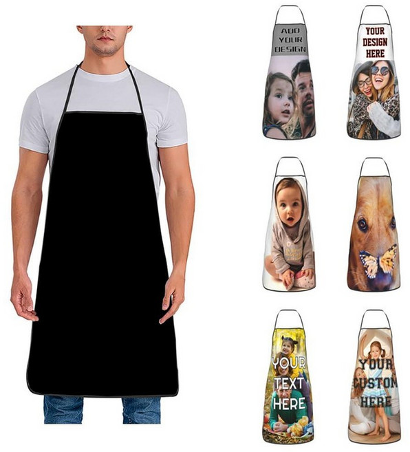 Ubvcxswaq 맞춤형 앞치마 추가 이미지 텍스트 로고 블랙 1개 앞치마 미용실앞치마 미용앞치마 방수앞치마 요들앞치마 바리스타앞치마 카페앞치마 어린이집앞치마 dae26ll