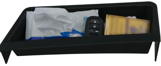 호환 차량 중앙 대시보드 내비게이션 화면 보관함 정리함 트레이 BMW 3 시리즈 G20 인테리어 ABS, 01 Black