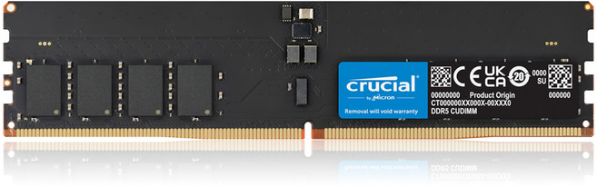 마이크론 Crucial DDR5-6400 CL52 CUDIMM 아스크텍, 32GB, 1개