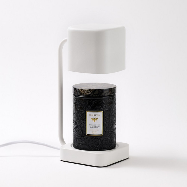 LUXURIOUS 融蠟燈 香氛蠟燭暖燈, 白色