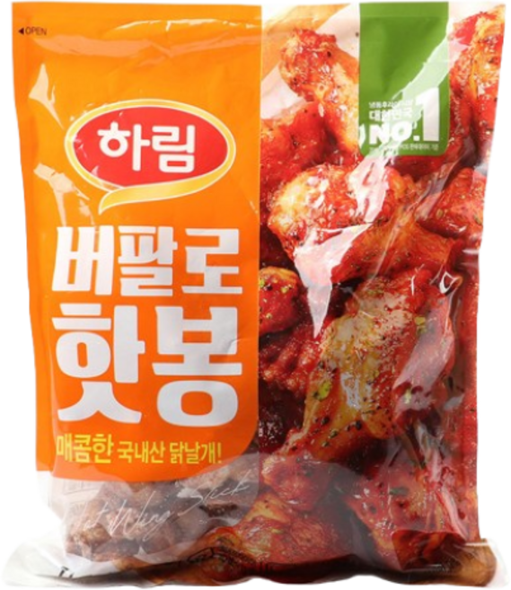 하림 버팔로 핫봉 1kg 아이스박스포장, 1개