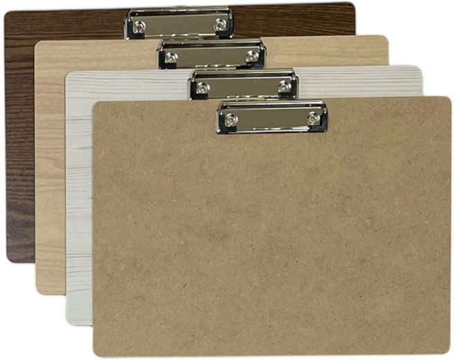 신아몰 A4 우드 클립보드 가로형 10개, MDF (10개)